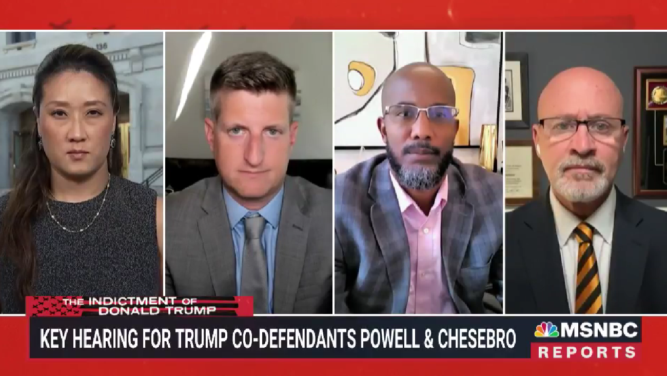 Key Hearing Fro Trump Co-Defendants Powell & Chesebro